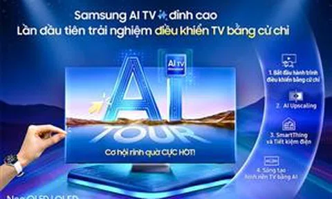 Samsung mang tính năng mới trên TV đến gần người dùng hơn qua Samsung Vision AI Tour 2025