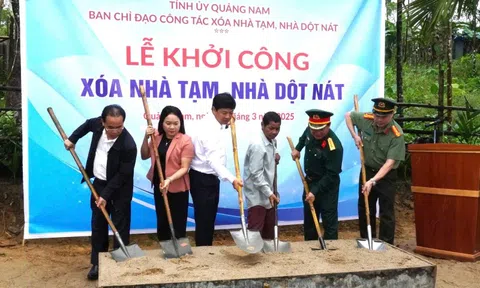 Quảng Nam quyết tâm về đích xóa nhà tạm, nhà dột nát trước 1/9