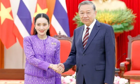 Tổng Bí thư Tô Lâm tiếp Thủ tướng Thái Lan