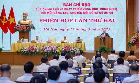 Thủ tướng chủ trì phiên họp Ban Chỉ đạo của Chính phủ về phát triển KHCN, đổi mới sáng tạo, chuyển đổi số và Đề án 06