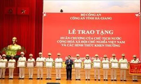 Xây dựng Công an Hà Giang trở thành 'lá chắn thép' giữ bình yên cho nhân dân