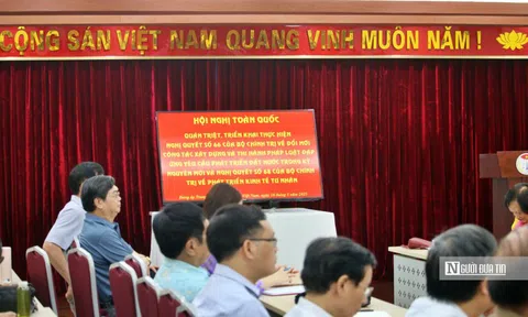 Đảng bộ Hội Luật gia Việt Nam tham dự trực tuyến Hội nghị toàn quốc quán triệt, triển khai Nghị quyết Trung ương 66 và 68