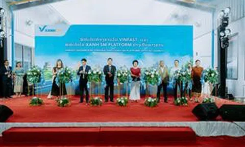 GSM ra mắt nền tảng Xanh SM Platform, chính thức phân phối ô tô điện VinFast VF 3 và VF 5 tại Lào