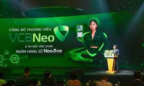 VCBNeo - công bố thương hiệu mới và ứng dụng ngân hàng số NeoOne