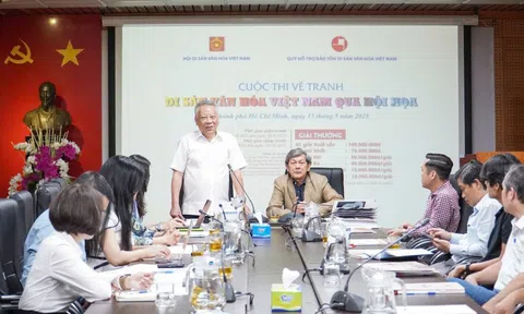Sinh viên Đại học Mỹ thuật TPHCM hào hứng với Cuộc thi vẽ tranh ‘Di sản văn hóa Việt Nam qua hội họa’