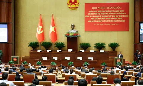 Hội nghị toàn quốc quán triệt, triển khai thực hiện Nghị quyết số 66 và Nghị quyết số 68 của Bộ Chính trị
