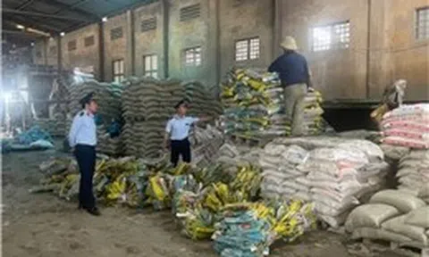 Thanh Hóa: Xử lý vụ phát hiện hơn 67 tấn phân bón giả mạo nhãn hiệu