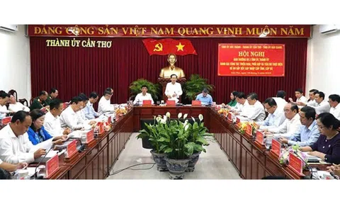 Ban Thường vụ TP. Cần Thơ, Hậu Giang và Sóc Trăng họp về sắp xếp, sáp nhập cấp tỉnh, cấp xã