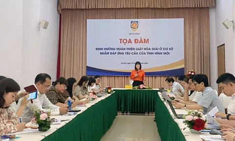 Hoàn thiện Luật Hòa giải ở cơ sở đáp ứng yêu cầu của tình hình mới