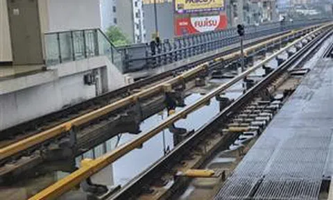 Phản hồi tình trạng nước chảy lênh láng trên tuyến metro Cát Linh - Hà Đông