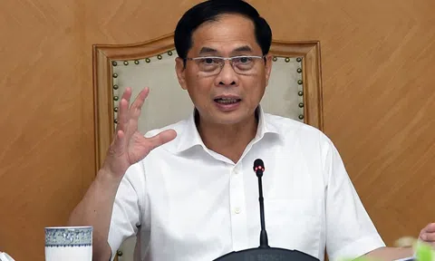 Phó Thủ tướng Bùi Thanh Sơn chủ trì họp về phân cấp, phân quyền trong lĩnh vực đối ngoại