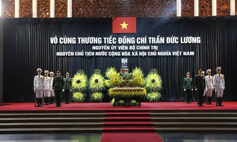 TRỰC TIẾP: LỄ QUỐC TANG NGUYÊN CHỦ TỊCH NƯỚC TRẦN ĐỨC LƯƠNG