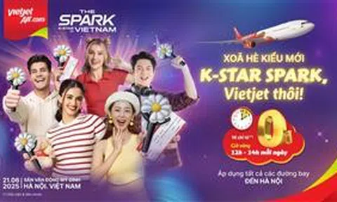Bay cùng Vietjet, hết mình với đại nhạc hội Kpop hoành tráng nhất mùa hè 2025