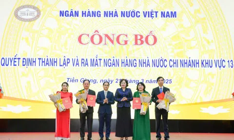 Thành lập Ngân hàng Nhà nước chi nhánh khu vực 13 và bổ nhiệm lãnh đạo