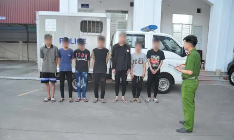 Khởi tố 11 đối tượng mang hung khí chạy trên đường gây mất trật tự