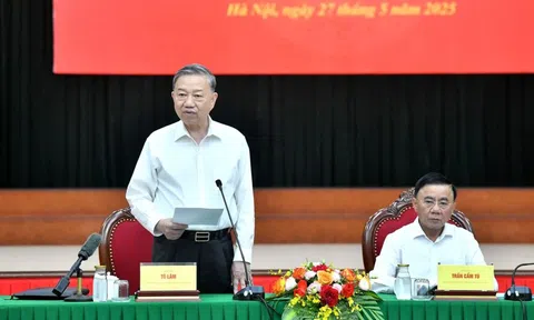 Tổng Bí thư Tô Lâm làm việc với Ban Tổ chức Trung ương