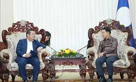 Việt Nam và Lào đẩy mạnh triển khai dự án hợp tác chiến lược