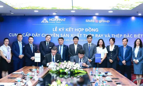 Hòa Phát trở thành doanh nghiệp duy nhất ở Đông Nam Á sản xuất ray tàu cao tốc