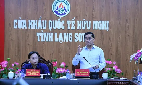 Phó Thủ tướng Bùi Thanh Sơn kiểm tra công tác chống buôn lậu tại Lạng Sơn