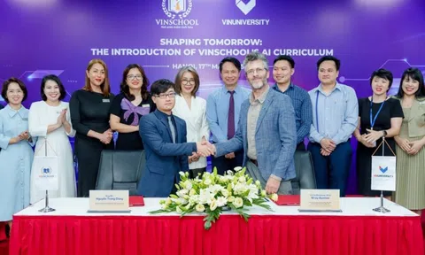 Vinschool triển khai Chương trình Trí tuệ Nhân tạo toàn diện từ mầm non đến lớp 12