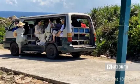 Phập phồng nỗi lo an toàn mùa cao điểm du lịch (kỳ 3): Chở quá tải dưới biển, xe "hết đát" trên bờ