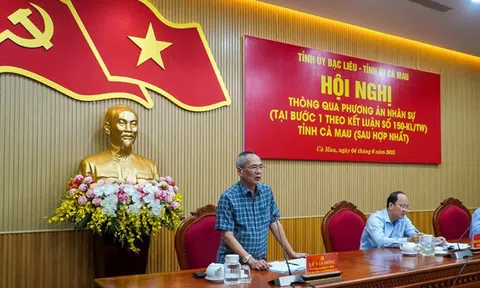 58 người đủ tuổi tái cử Ban Chấp hành Tỉnh ủy Cà Mau sau hợp nhất