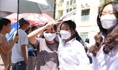 Hà Nội nắng nóng suốt kỳ thi tuyển sinh lớp 10