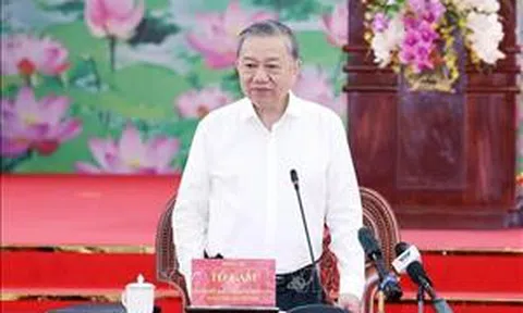 Phát biểu của Tổng Bí thư Tô Lâm tại buổi làm việc với Ban Thường vụ Thành ủy Cần Thơ, Thường trực Tỉnh ủy Sóc Trăng và Thường trực Tỉnh ủy Hậu Giang
