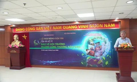 Phát động Giải báo chí viết về bảo vệ môi trường ngành công thương 2025