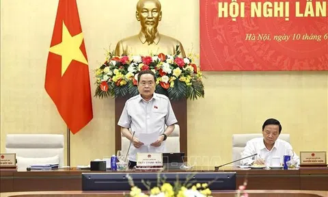 Chủ tịch Quốc hội Trần Thanh Mẫn chủ trì Hội nghị Ban Chấp hành Đảng bộ Quốc hội