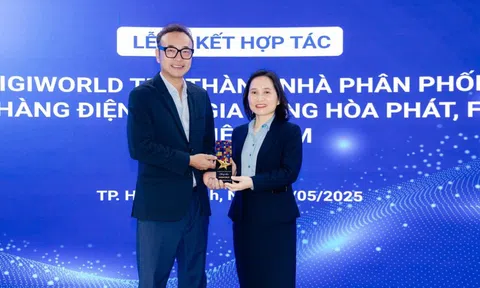 Hòa Phát và Digiworld hợp tác phân phối các sản phẩm điện máy gia dụng trên toàn quốc