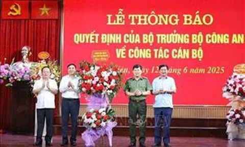 Đại tá Vũ Văn Đấu giữ chức Giám đốc Công an tỉnh Điện Biên