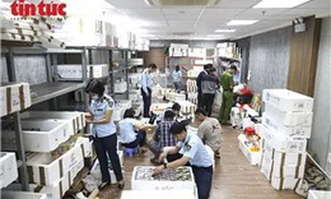 Hà Nội: Bắt giữ số lượng lớn sản phẩm sữa, thực phẩm chức năng, mỹ phẩm nhập lậu