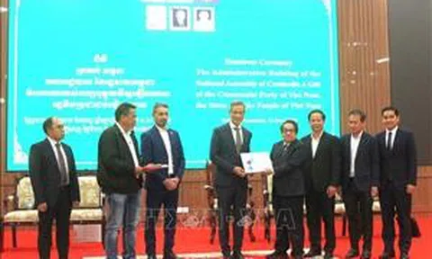 Công trình biểu tượng của tình hữu nghị thiêng liêng Campuchia - Việt Nam