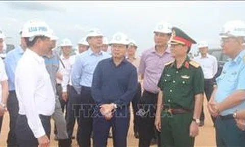 Khắc phục khó khăn về thời tiết, đẩy nhanh tiến độ thi công sân bay Long Thành
