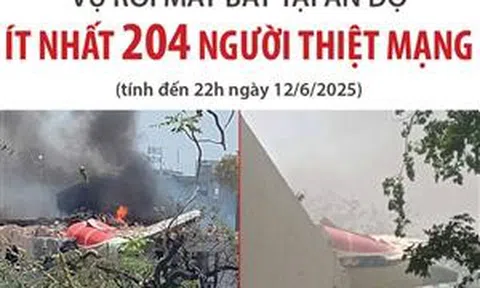 Vụ rơi máy bay tại Ấn Độ khiến ít nhất 204 người tử vong