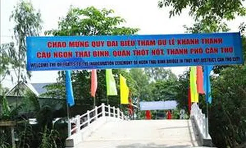 Cần Thơ: Khánh thành 2 cầu giao thông do Chính phủ Ấn Độ tài trợ