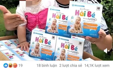 Bộ Y tế khuyến cáo không sử dụng 'Siro ăn ngon Hải Bé'
