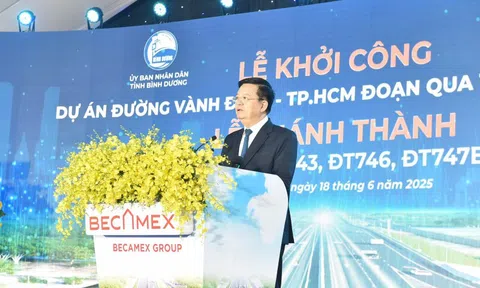 Khởi công Dự án đường Vành đai 4 TPHCM đoạn qua tỉnh Bình Dương