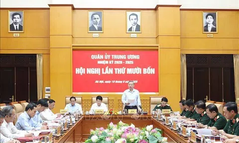 Tổng Bí thư Tô Lâm chủ trì Hội nghị Quân ủy Trung ương lần thứ 14