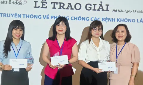 Tạp chí Người Đưa Tin đạt giải Ba giải báo chí "Truyền thông về phòng chống bệnh không lây nhiễm"