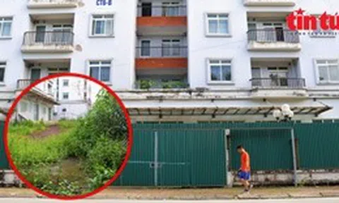 Cận cảnh khu tái định cư bỏ hoang từng là trụ sở quận ở Hà Nội