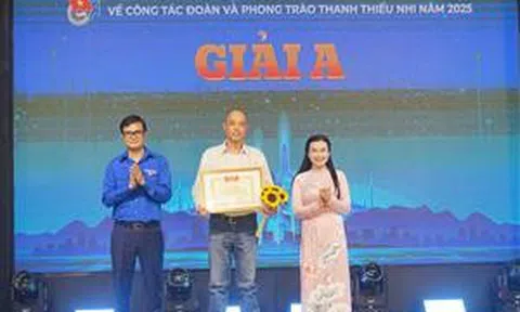 Trao Giải báo chí toàn quốc về công tác Đoàn và phong trào thanh thiếu nhi năm 2025