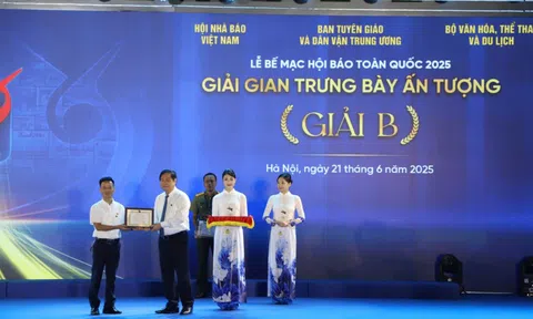 Cổng TTĐT Chính phủ, Báo điện tử Chính phủ đạt giải Ấn tượng tại Hội Báo toàn quốc 2025