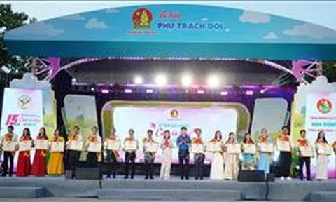 Trao Giải thưởng 'Cánh én hồng' và đăng quang Trại Huấn luyện Kim Đồng toàn quốc 2025