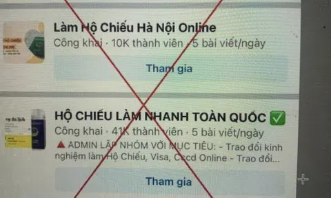 Cảnh giác trước chiêu trò hỗ trợ làm "hộ chiếu, visa nhanh" trên mạng xã hội