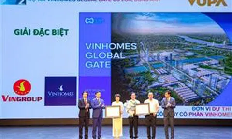 Vinhomes Global Gate giành giải cao nhất tại Giải thưởng Quy hoạch đô thị quốc gia lần IV 2024