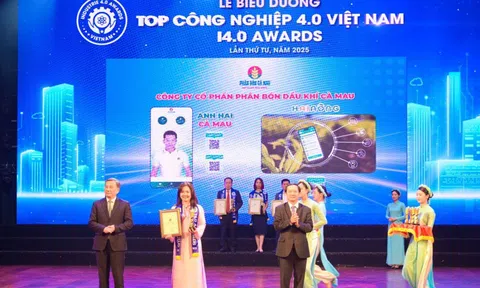 PVCFC đạt 2 giải thưởng tại Industrie 4.0 Awards 2025