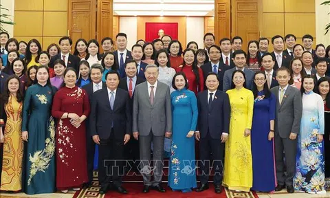 Tổng Bí thư Tô Lâm gặp mặt Nhóm đại biểu Quốc hội trẻ khóa XV