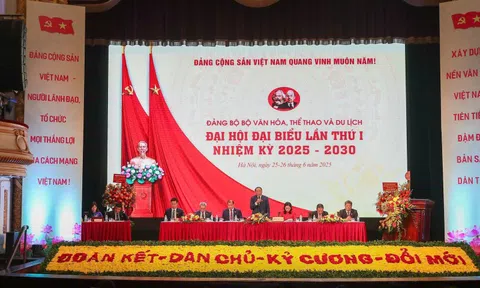 Đại hội Đảng bộ Bộ Văn hóa, Thể thao và Du lịch nhiệm kỳ 2025 – 2030: Quyết liệt hành động - Khát vọng cống hiến